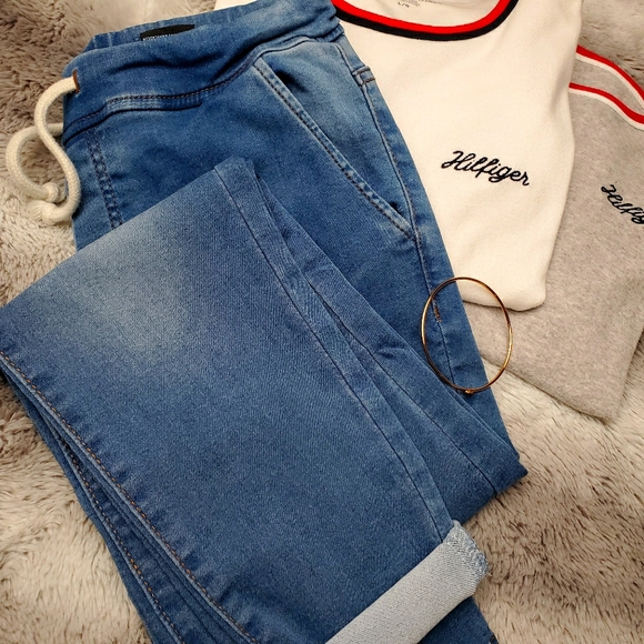 Blue jeggings - Picture 2 of 5